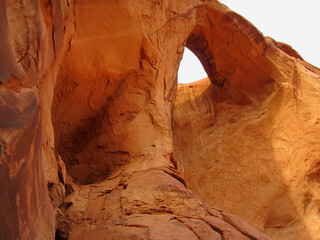 stone arch, monument valley