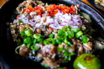 Philippine Sisig dish