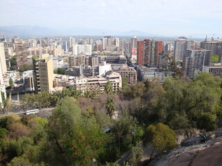 Santiago Chile view