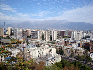 Santiago Chile view
