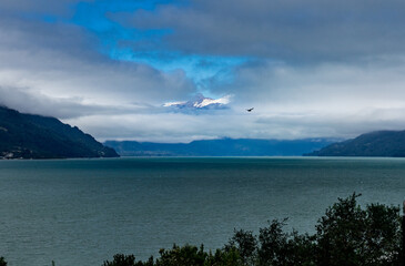 Entering to cochamó