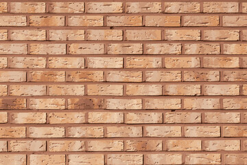 Grunge red brown texture as brick wall shape background (Vector). Use for decoration, aging or old layer