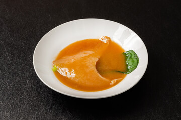 ふかひれの姿煮　luxury Chinese cuisine Shark fin simmered