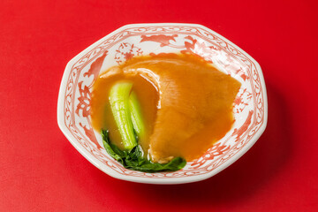 ふかひれの姿煮　luxury Chinese cuisine Shark fin simmered