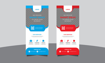 Corporate Business Roll-up Banners