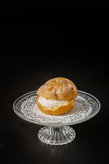 シュークリーム　A kind of french cake cream puff