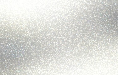 Glitter white silver textured background. Winter holidays glitz abstract illustration.