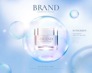 Beauty product ad template