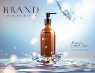 Cosmetic product poster