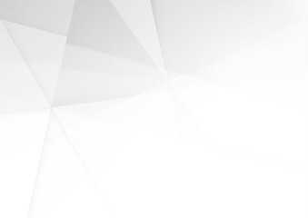 White and grey background Corporate technology modern design Pattern style geometric Abstract modern background used about technology or product presentation backdrop