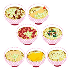 うどん7種類