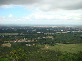 view of the city