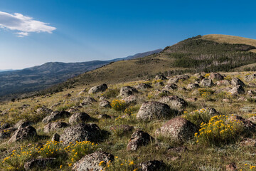 Fototapeta na wymiar The Top of Hogan Pass,Dixie National Forest, Utah, USA
