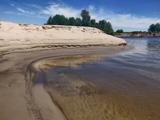 sand beach and sea