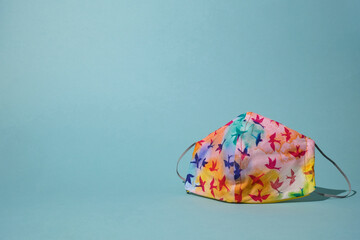 fabric face mask for new normal life.