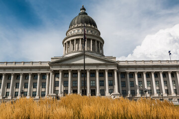 The Utah State Capitol Building, Salt Lake City, Utah, USA