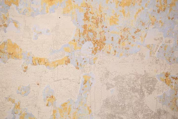 Abwaschbare Fototapete Alte schmutzige strukturierte Wand Abgenutzte und schäbige Wandoberfläche, Hintergrund