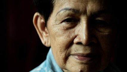 Fototapeta premium portrait of an elderly woman.