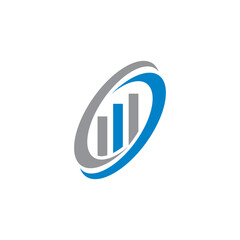 Abstract Profit Vector , Finance Logo