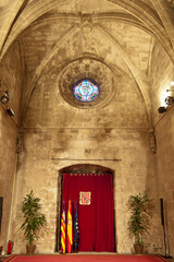 Capilla de la Llotja, año 1600. Consolat de Mar, (sede para la presidencia del Govern Balear),...