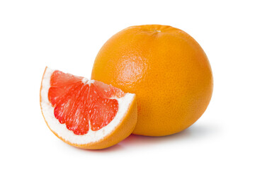 Ripe grapefruits