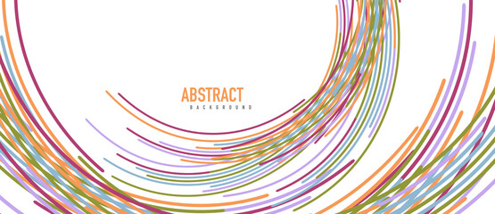 Аbstract moving colorful lines vector backgrounds for cover, placard, poster, banner or flyer