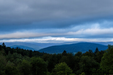 panorama Bieszczady 