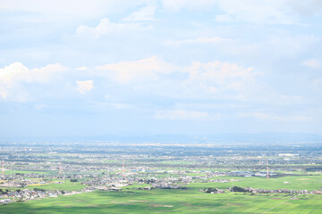 Naklejka premium 田舎の風景