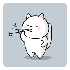 ペットの口臭ケア　猫