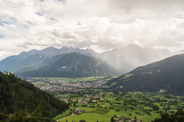 Obraz premium View of Lienz Town in Eastern Tyrol