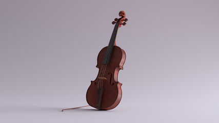 Vintage Violin 3d illustration 3d render  © paul