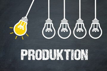 Fototapeta premium Produktion 
