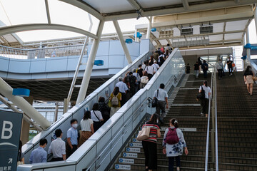 【東京都】田町駅のエスカレータ【2020】