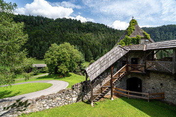 Ancient castle in Carynthia, Austria