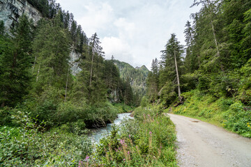 Fototapeta na wymiar High Tauern Mountains in Austria