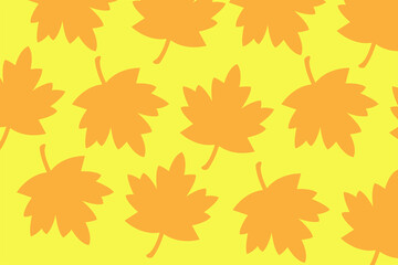 Fototapeta premium Beautiful Autumn Leaves Background Design use as poster, card, wallpaper or Banner