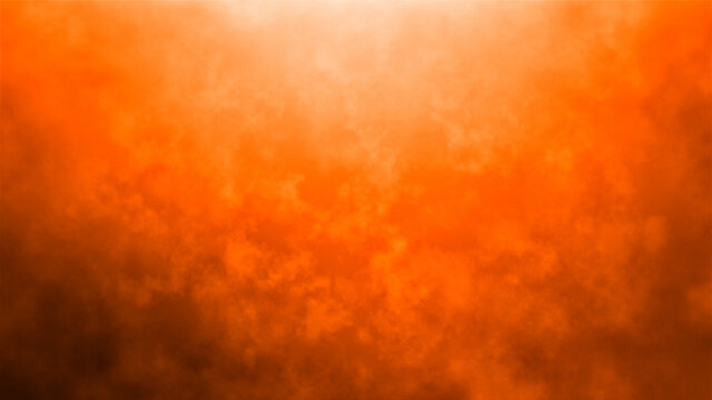 orange smoke background