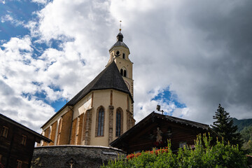 Ancient church in Tyrol, Austria