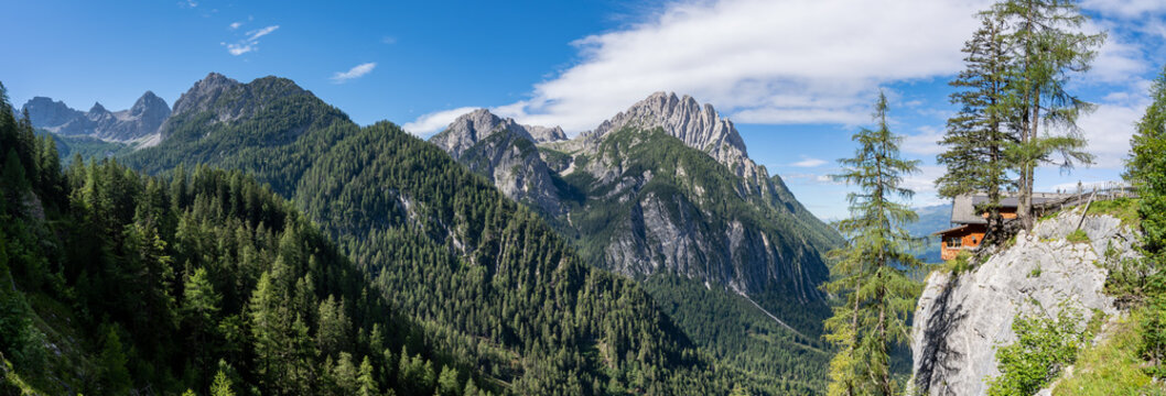 Gailtal Alps in East Tyrol, Austria