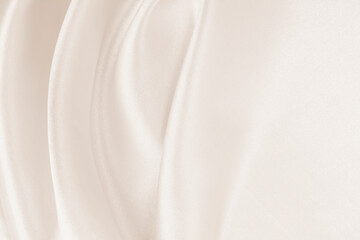 Smooth elegant golden silk or satin luxury cloth texture as wedding background. Luxurious background design. In Sepia toned. Retro style