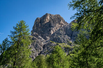 Gailtal Alps in East Tyrol, Austria