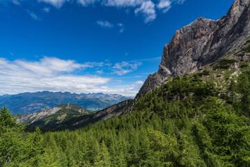Gailtal Alps in East Tyrol, Austria