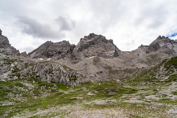 Gailtal Alps in East Tyrol, Austria