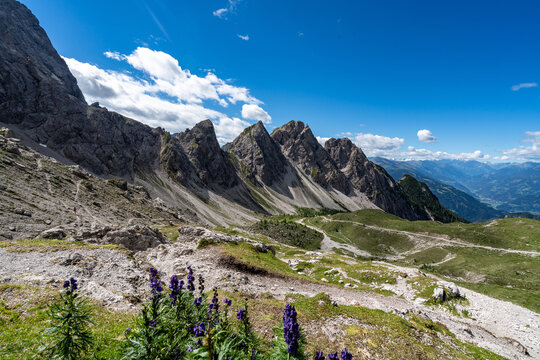 Gailtal Alps in East Tyrol, Austria
