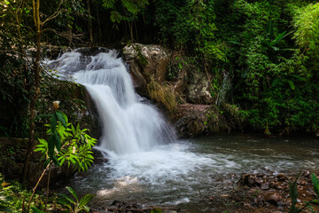 Obraz premium Phu Soi Dao Waterfall, 1st Floor, Phu Soi Dao National Park, Thailand