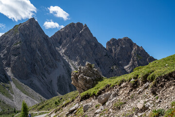 Fototapeta na wymiar Gailtal Alps in Tyrol, Austria