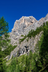 Gailtal Alps in Tyrol, Austria