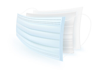 3 ply filter material protective surgical mask.
1rd carbon sheet is coated with an antiseptic. 2rd layer is thick and dustproof. 3rd fine fibers, air purification.