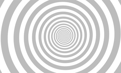 Banner with spiral, magic circle, graphic design element