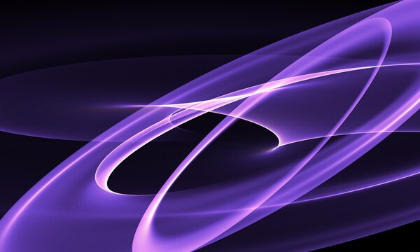 Abstract purple flow wave background © gojalia
